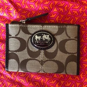Coach card case